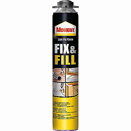 Amenajari pentru interior - SPUMA POLIURETANICA, APLICARE PISTOL, FIX&FILL, 700ML, MOMENT