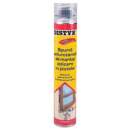 Spume poliuretanice - SPUMA POLIURETANICA PENTRU PISTOL, 700ML, DISTYK