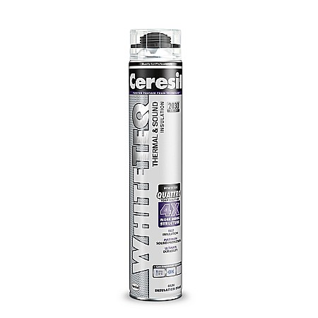 Amenajari pentru interior - SPUMA POLIURETANICA, PENTRU PISTOL, WHITE TEQ, 750ML, CERESIT
