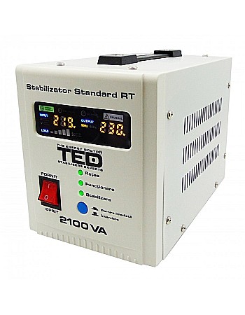 Obiecte sanitare - STABILIZATOR RETEA MAXIM, TED2100 , 2100VA-AVR RT, TED ELECTRIC
