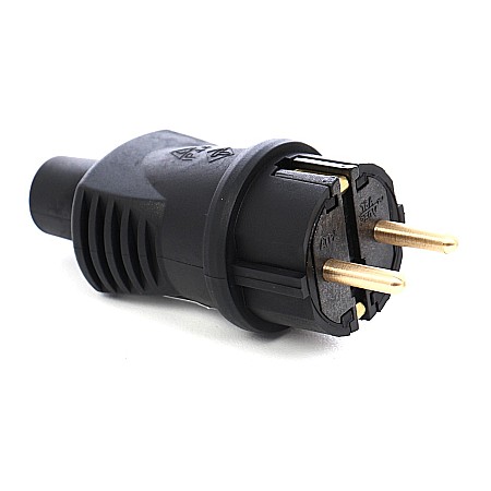 Electrice - STECHER CAUCIUC, 1328, CONTACT DE PROTECTIE, 16A, NEGRU, ATRA