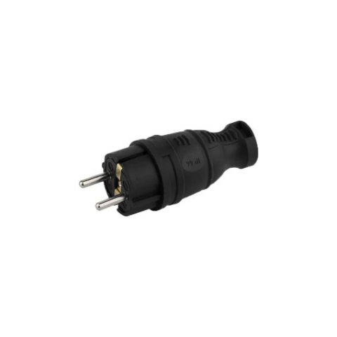 Accesorii electrice - STECHER CAUCIUC ,16 A, IP 44, SCHUKO