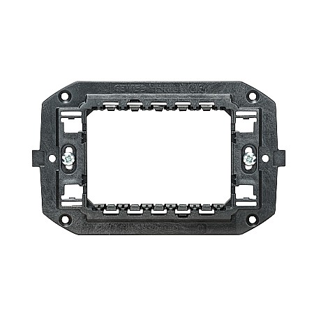 Electrice - SUPORT CHORUS, GW16803-1BL, 3 MODULE, PENTRU RAMA PRIZA / INTRERUPATOR, GEWISS