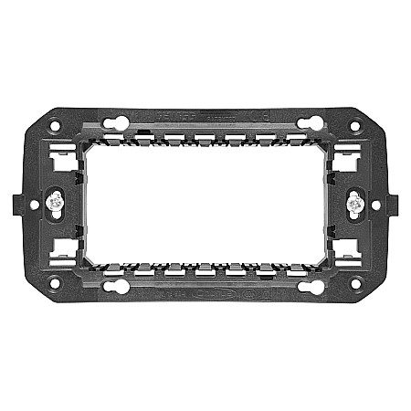 Electrice - SUPORT CHORUS, GW16804-1BL, 4 MODULE, PENTRU RAMA PRIZA / INTRERUPATOR, GEWISS