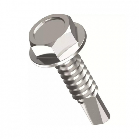 Suruburi autoforante - SURUB AUTOFORANT, CAP HEXAGONAL, CU SAIBA, 5.5X22MM