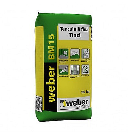 TINCI ALB, BM15, 25KG, WEBER [1]