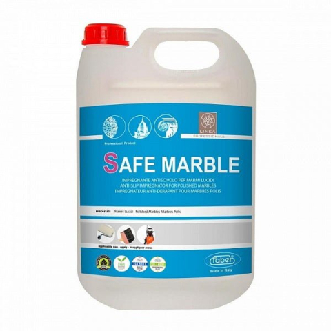 Tratamente și soluții tehnice - Tratament anti-alunecare pentru marmură, travertin și calcar,  Safe Marble, 1L, Faber