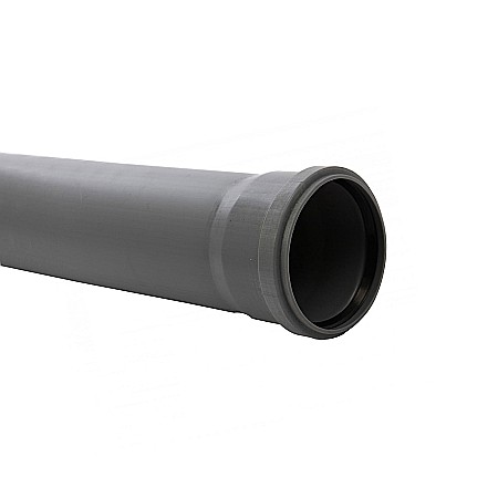 Tevi PP - TUB PP PENTRU CANALIZARE, CU INEL, 110X2.7MM, 1M