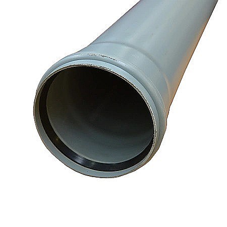 TUB PVC, GRI, D 110MM, 4M, VALPLAST [1]