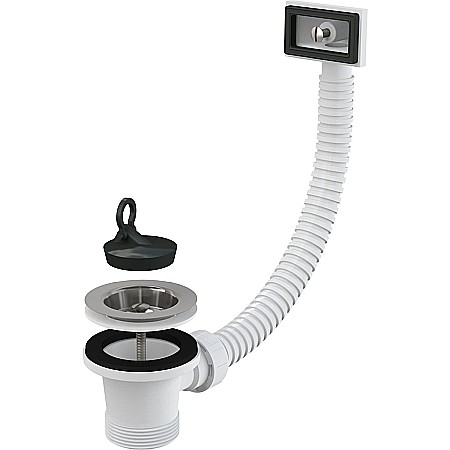 Obiecte sanitare - VENTIL BUCATARIE CU SITA DE INOX, A331, 6/4, ALCAPLAST