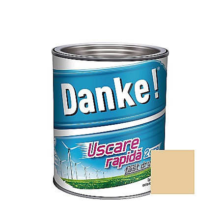 VOPSEA ALCHIDICA PENTRU LEMN / METAL, EXTERIOR, BEJ, 0.75L, DANKE [1]