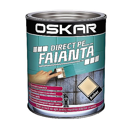 Amenajari pentru interior - VOPSEA DIRECT PE FAIANTA, INTERIOR, EMERALD, 0.6l, OSKAR