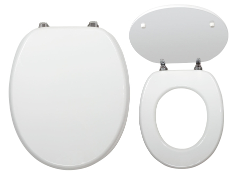 ARTICOLE SANITARE - WC/BILAMDF CAPAC WC MDF ALB FERRO