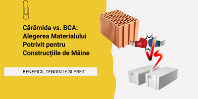 Cărămida vs. BCA: Alegerea Materialului Potrivit pentru Construcțiile de Mâine