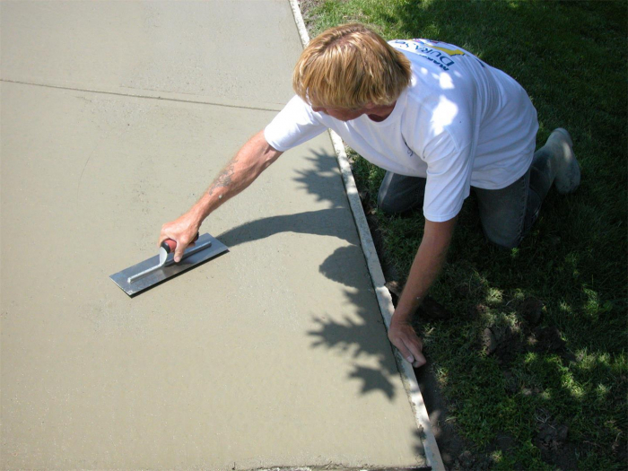 Gletiera de beton din inox Marshalltown MXS64SSD 35x10cm [4]