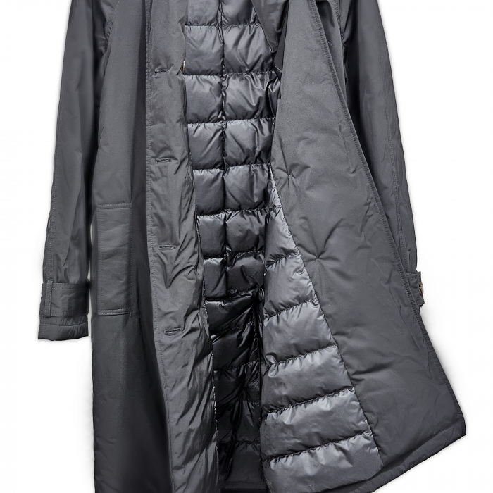 Jachetă lungă Eliza – Impermeabilă, căptușită cu puf natural [3]