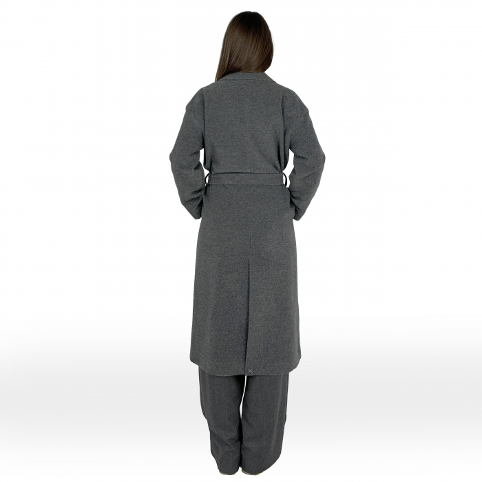 Palton elegant Emma24 - Femei, toamnă iarnă, model lung [4]