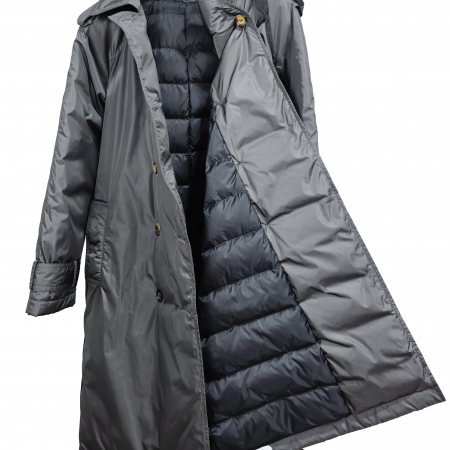 Jachetă lungă Eliza – Impermeabilă, căptușită cu puf natural [2]