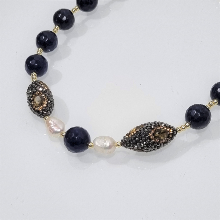 Marysia Blue Agate and Pearls [11]