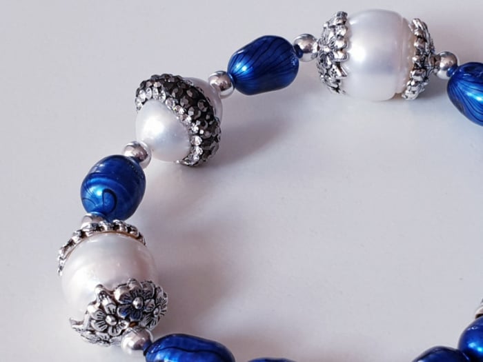 Marysia Blue White Pearls [17]