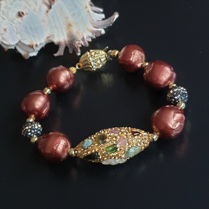 Marysia Copper Pearls [10]