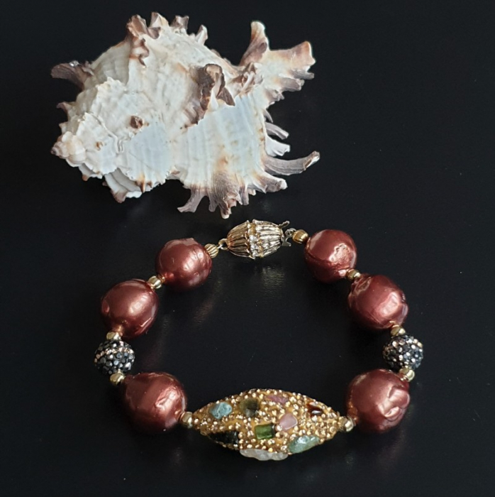 Marysia Copper Pearls [8]