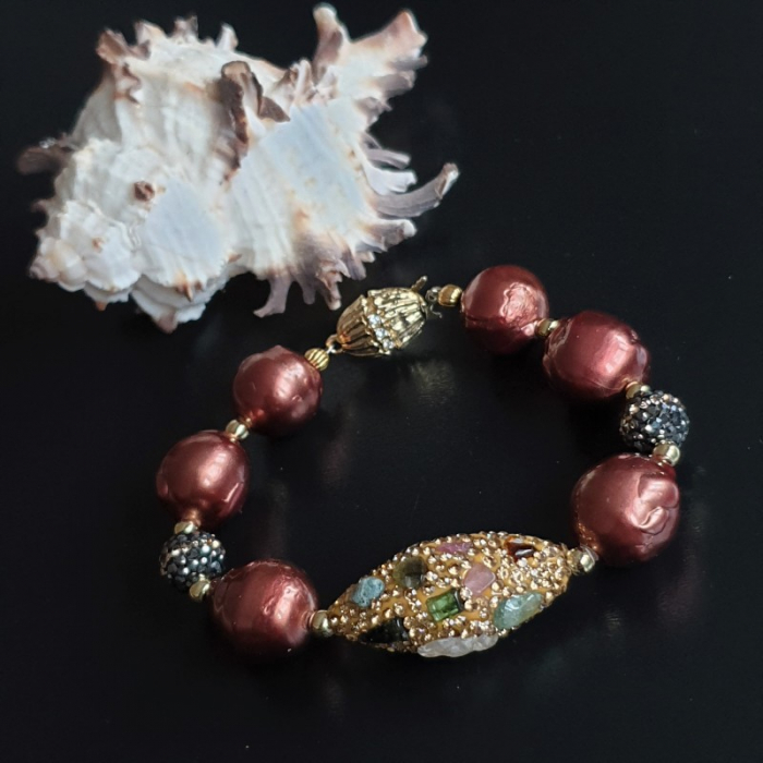 Marysia Copper Pearls [7]