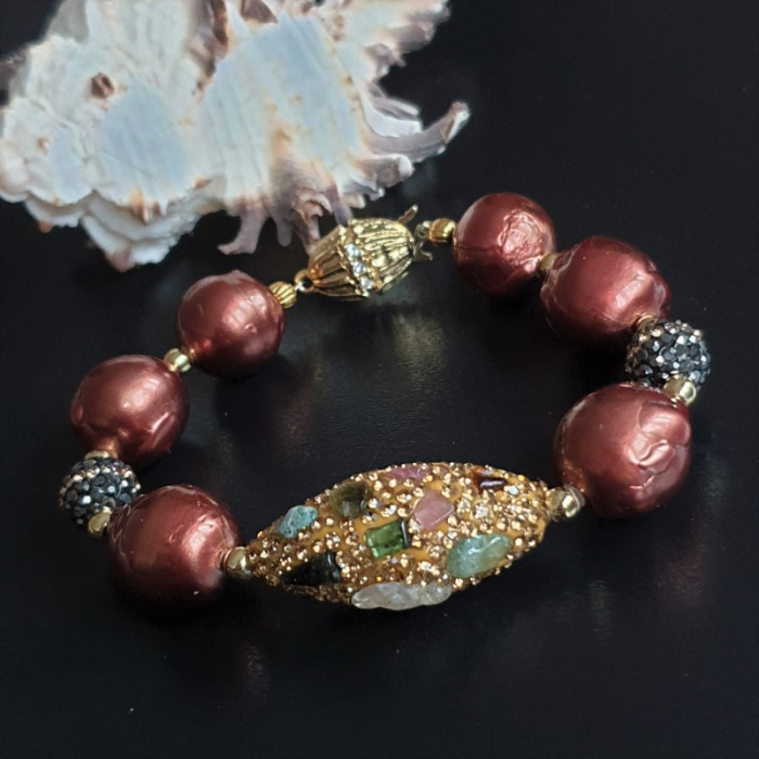 Marysia Copper Pearls [9]