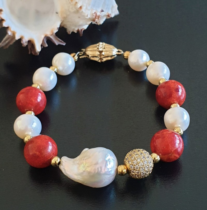 Marysia Coral and Pearls [5]