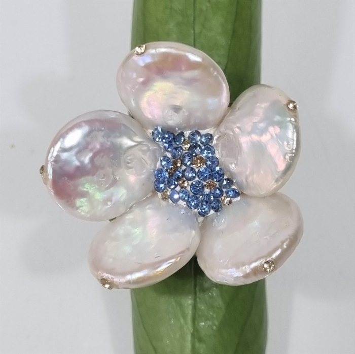 Marysia Keshi Pearls Flower [10]