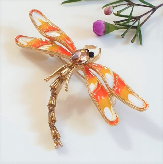 Marysia Orange Dragon-Fly [1]