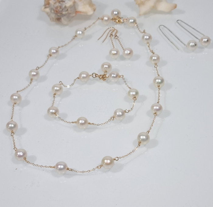 Marysia Perfect White Pearls [10]