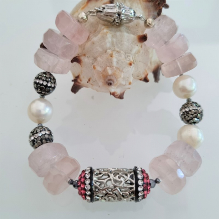 Marysia Pink Quartz and Pearls [11]