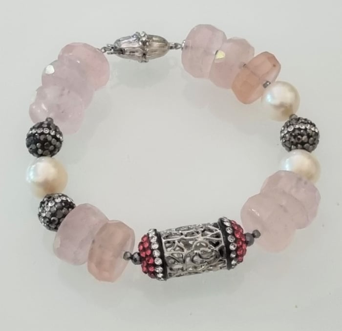 Marysia Pink Quartz and Pearls [13]