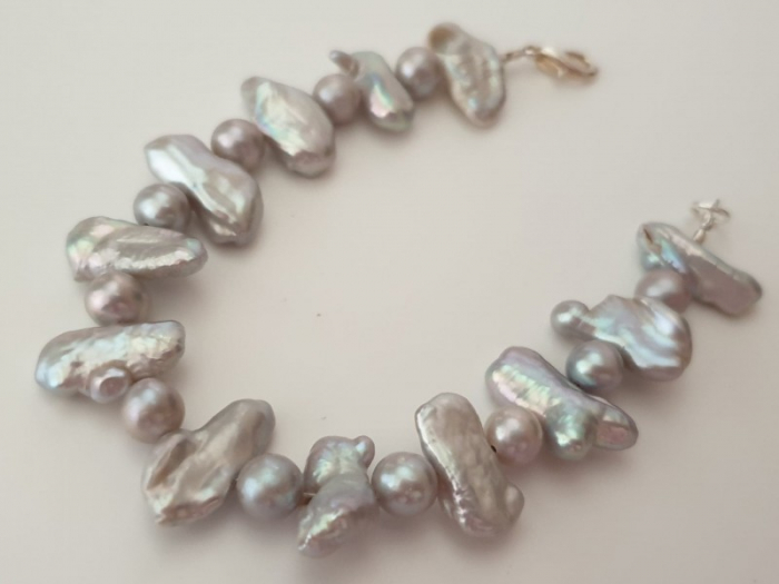 Marysia Rare Silver Pearls [3]