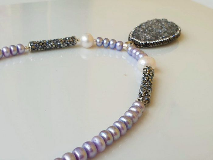 Marysia Splendid Lilac Pearls [7]