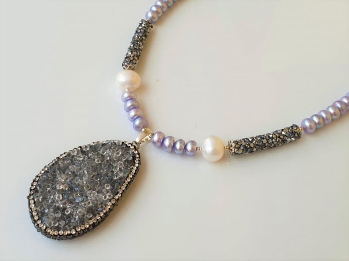 Marysia Splendid Lilac Pearls [15]