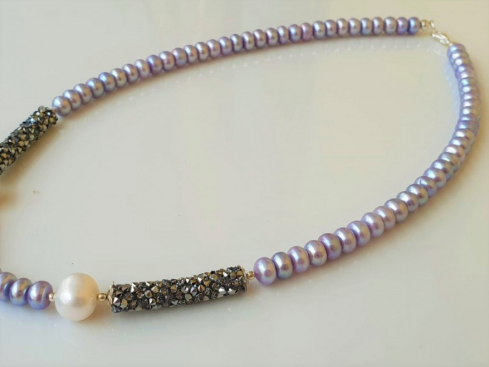 Marysia Splendid Lilac Pearls [12]