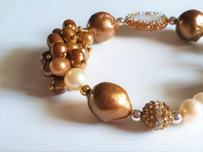 Marysia Splendor Gold Pearls [17]