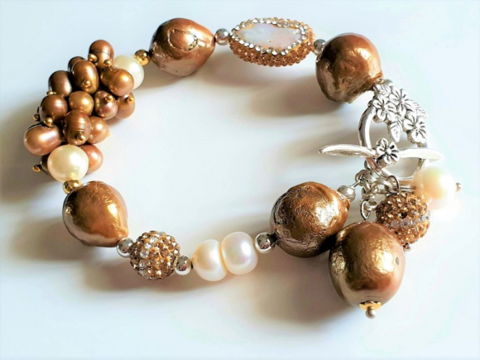 Marysia Splendor Gold Pearls [15]