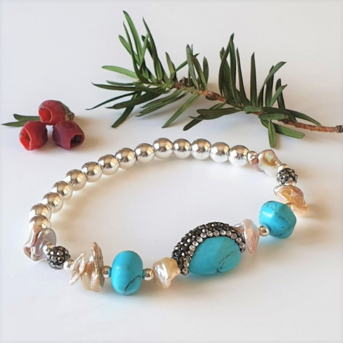 Marysia Turquoise and Pearls [1]