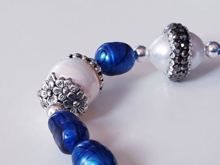 Marysia Blue White Pearls [14]