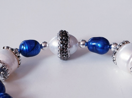 Marysia Blue White Pearls [13]