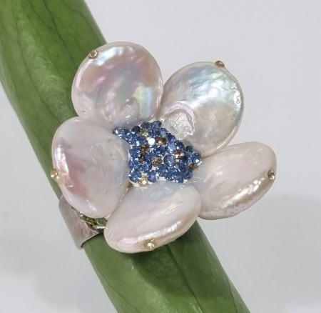 Marysia Keshi Pearls Flower [2]