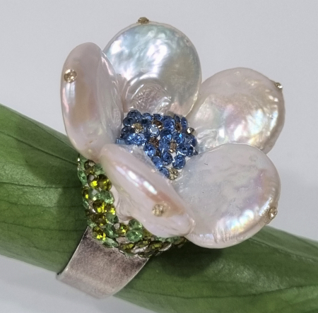 Marysia Keshi Pearls Flower [4]