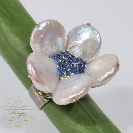 Marysia Keshi Pearls Flower [0]