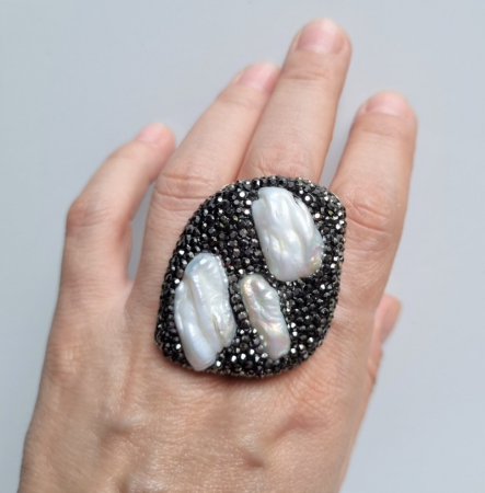 Marysia Pearls and Rhinestone [1]