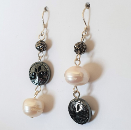 Marysia Pearls and Hematite [8]