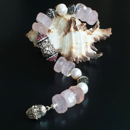 Marysia Pink Quartz and Pearls [1]