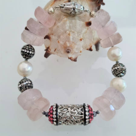 Marysia Pink Quartz and Pearls [10]